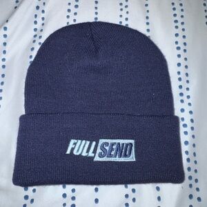 NAVY BLUE NELK BOYS FULL SEND BEANIE